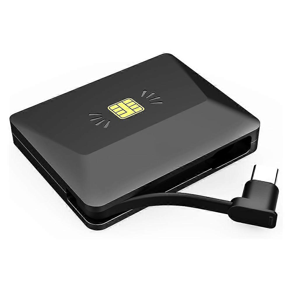 Typ-c-id-smartcard-lesegerät, Elektronisches Dni-lesegerät Für Emv-ic-dnie-chip, Dni-smartcard Zw-12026-x