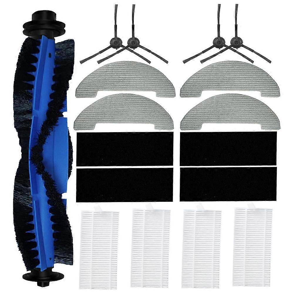 Zubehörset Für Den Xiebro Saugroboter: Für Hr101/t8s, Bestehend Aus: 1 Rotierender Bürste, 4 Seitenbürsten, 4 Hepa-filtern Und 4 Reinigungstüchern.