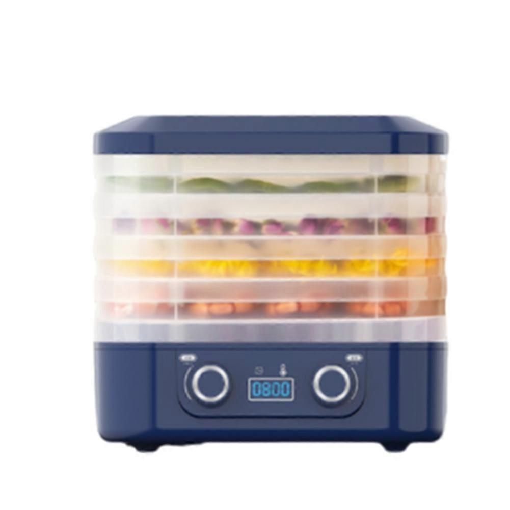Intelligenter Elektrischer Dörrautomat Mit 5 Stufen Und Timerfunktion, Ideal Für Obst Und Gemüse, Getrocknetes Und Getrocknetes Fleisch (us-stecker).