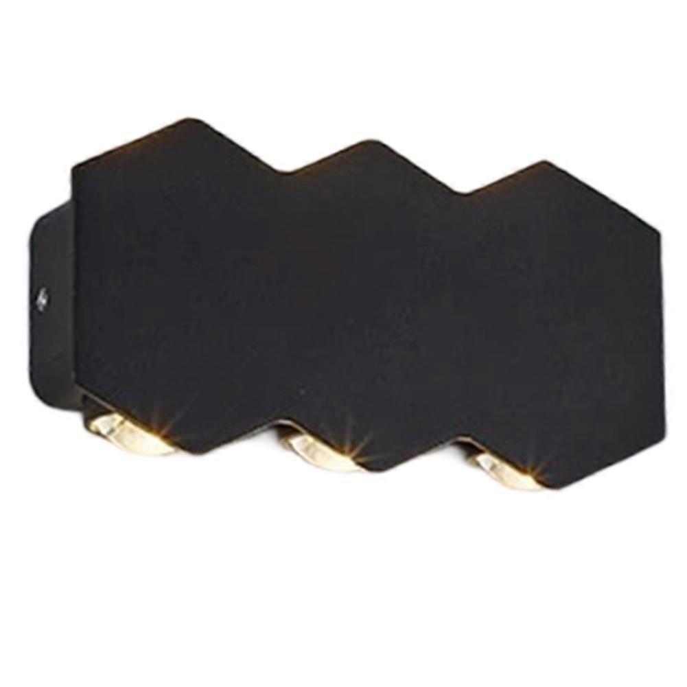 Ip65 Wasserdichte 6w Aluminium-led-wandleuchte Für Die Außen- Und Innenbeleuchtung, Ideal Für Gärten, Treppen Und Den Einsatz Bei Nacht.