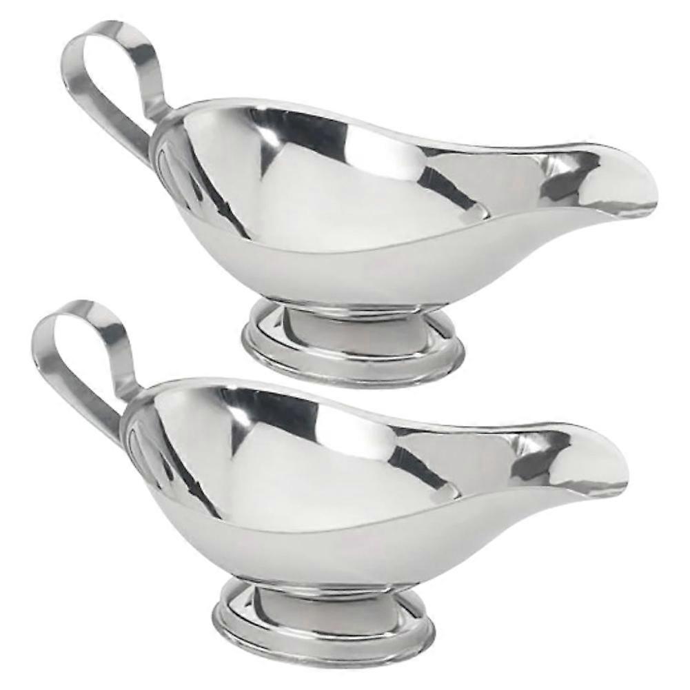 Saucenschüssel Aus Edelstahl – Elegante Saucenschüssel Mit Geriffeltem Boden Und Ausgießer – Saucenschüssel Aus Metall Für Saucen Und Dressings
