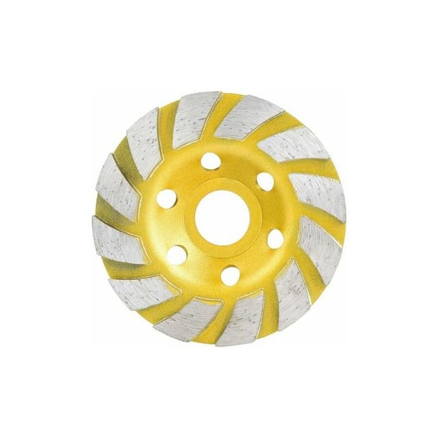Gabrielle - Diamant-Schleifscheibe, Diamant-Schleifscheibe zum Polieren von Keramikbetonsteinen, 100 mm/4 Zoll