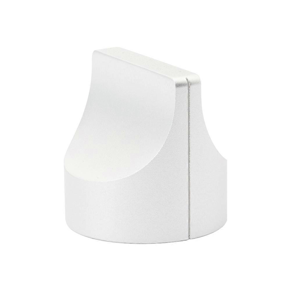 28 X 28 Mm Großer Lautstärkereglerknopf Aus Massiver, Reiner Aluminiumlegierung, Silberfarbener Klangregler Für Hifi-audioverstärker