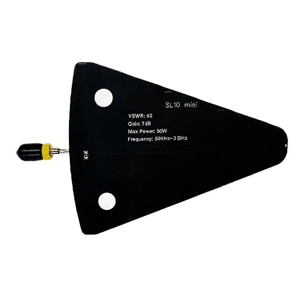 Sa6 Sl10mini 50 Khz – 3 Ghz Logarithmisch-periodische Antenne, Omnidirektional Mit Hoher Verstärkung, Uwb 4g/5g Mikrowellen-hf-antenne