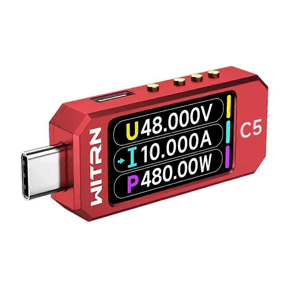 Witrn C5 Usb-tester: 28-v-voltmeter Und Amperemeter, Pd3.1-tester, Schnellladefunktion, Ufs-, Epr- Und Alterungserkennung