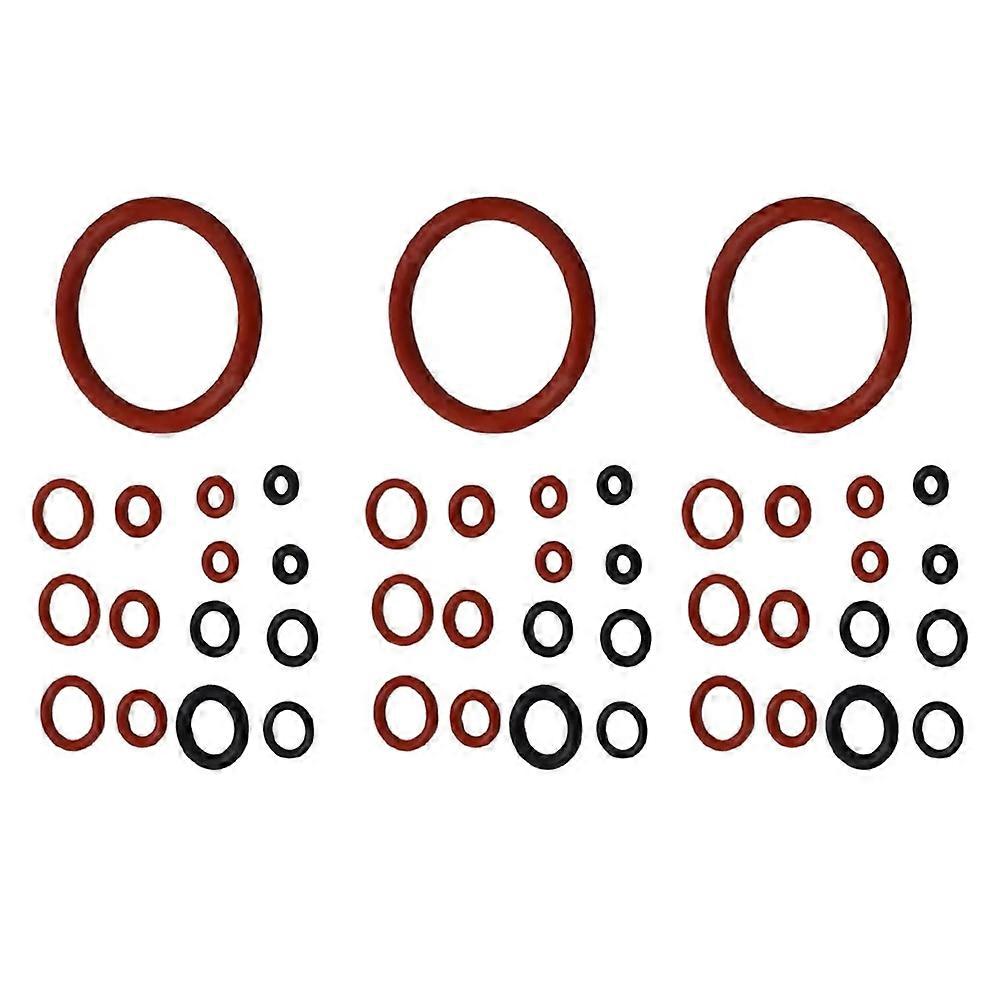 Set Mit 3 O-ringen Für Kaffeemaschinen: Dichtungsring Für Wassertank, Brühgruppe Und Auslauf.