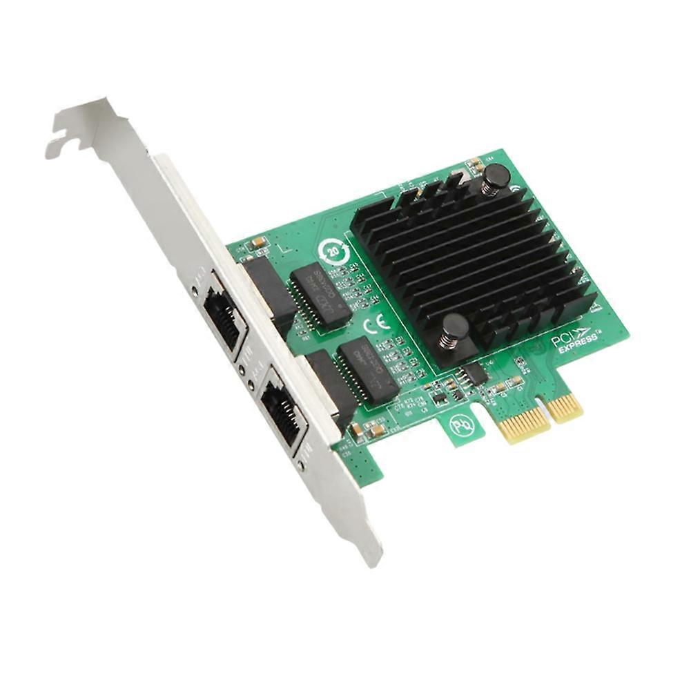2-port Gigabit Ethernet Pcie X1 Netzwerkadapter Für Windows 10/11 Und Linux Desktop-pcs