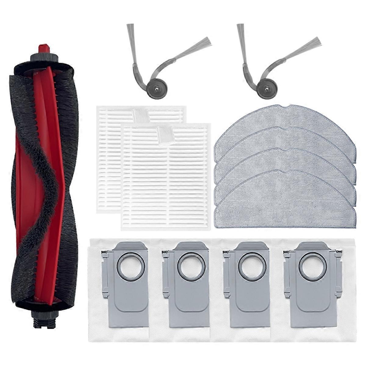 Ersatzteile Für Den Saugroboter Q7tf/q7tf+: Hauptbürste, Hepa-filter, Reinigungstuch Und Staubbeutel