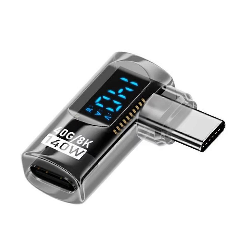 U-förmiger Rechtwinkliger (90°) Usb-c-adapter, Datenübertragung Mit 40 Gbit/s, 140 W Pd-stromversorgung, Usb 4.0 8k 60hz-konverter, B