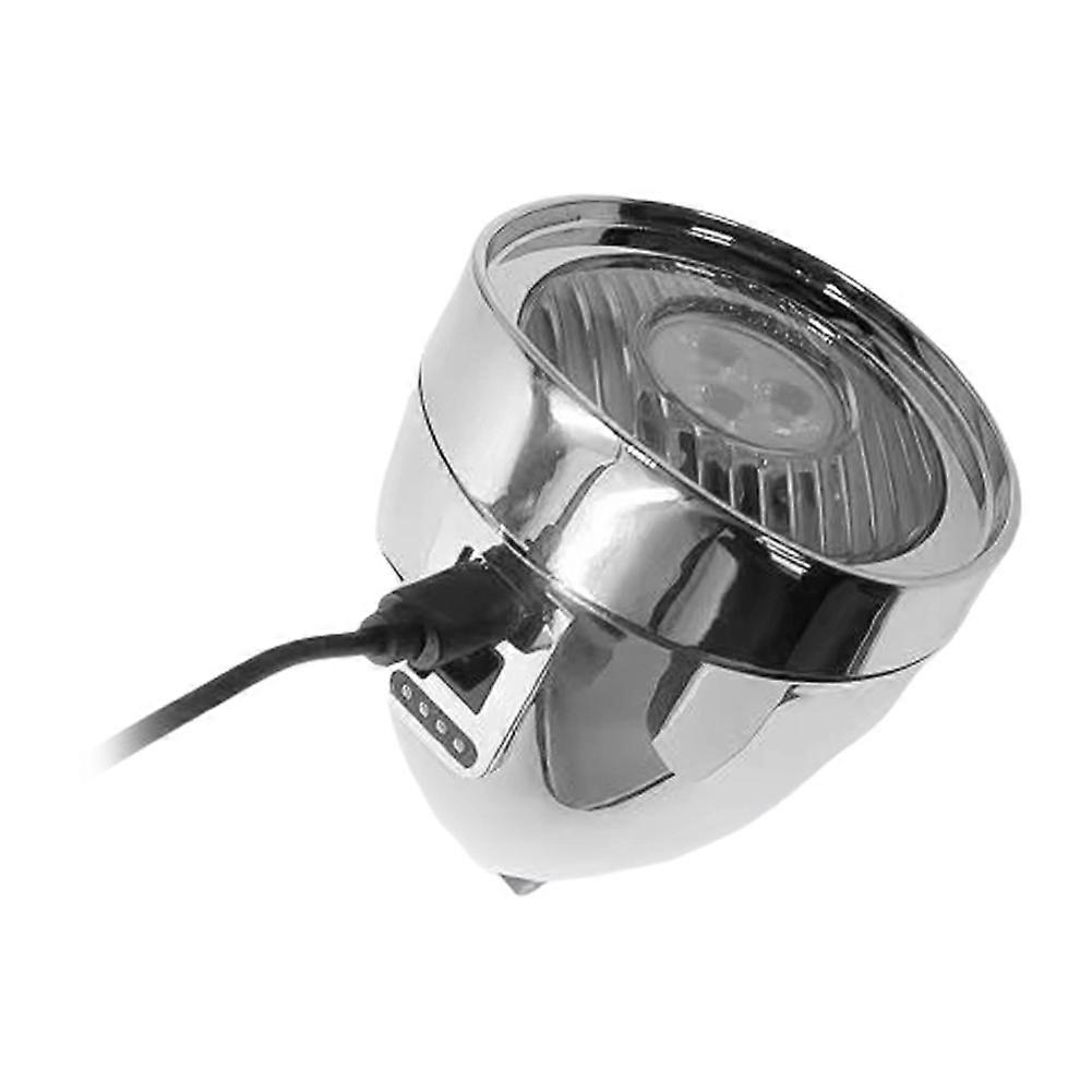 Wiederaufladbarer Retro-fahrradscheinwerfer Mit Usb-c-anschluss, Klassische Frontleuchte Für Mountainbikes, 3 Leds, Stirnlampe Für Rennräder, Fahrradzubehör