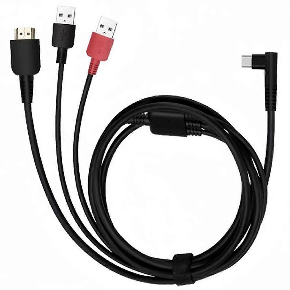 Cb05a 3-in-1-kabel Für Huion Kamvas 12, 13/13 Gen 3, Kamvas 16 (2021) Grafiktabletts Mit Hdmi, Usb-c Und Usb-a