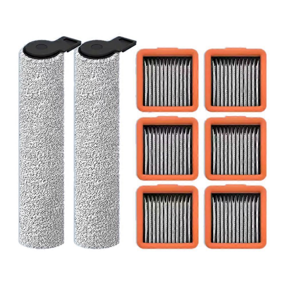 8-teiliges Set Für Den Kabellosen Staubsauger Uwant D100 / D100 Pro / D500 / D500 Pro: Rotierende Bürste Und Hepa-filter.