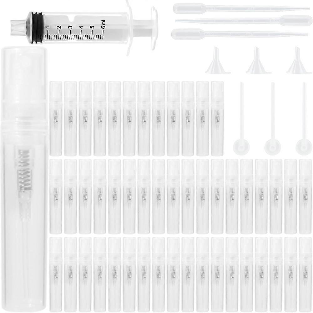 Mini-fläschchen (3 Ml), Kleines, Nachfüllbares Reiseparfümfläschchen Mit 10 Zubehörteilen, Für Ätherische Ölparfüms Auf Reisen.