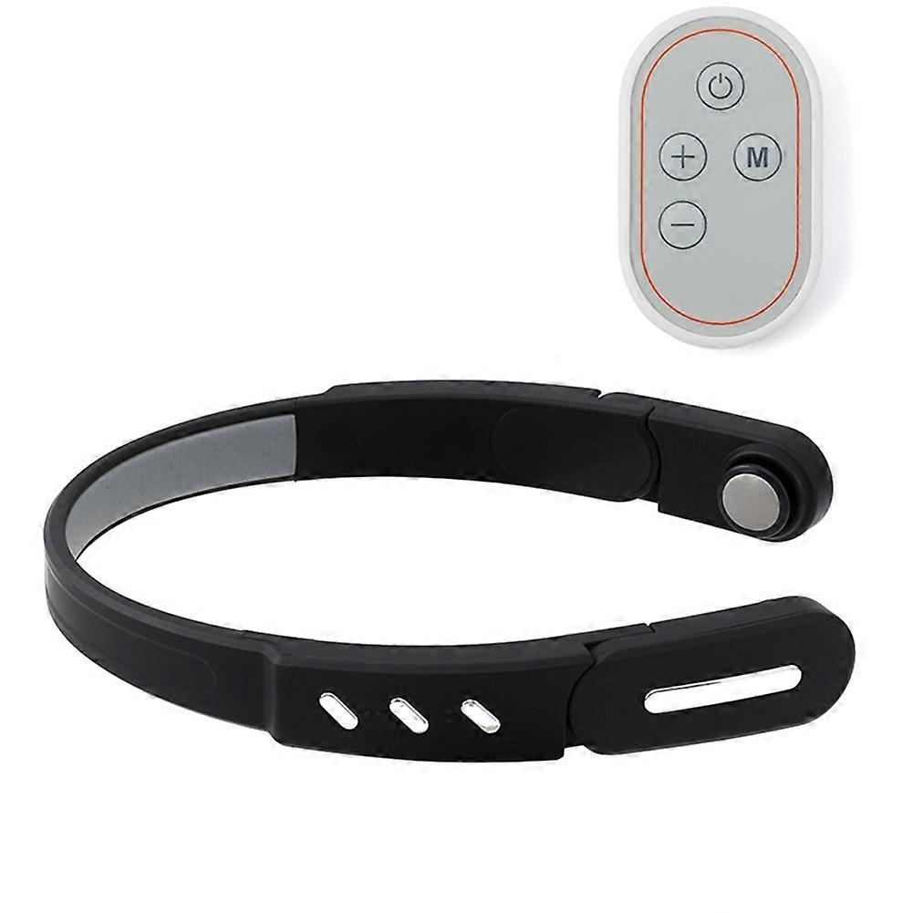 Bluetooth-ems-massagegerät Für Besseren Schlaf, Wärmetherapie, Schlaflosigkeit, Kopf- Und Nackenschmerzen, Niederfrequente Impulse