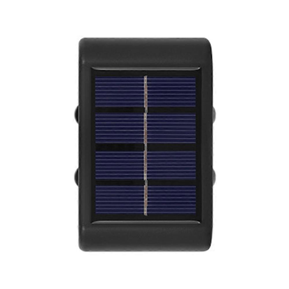 Solar-wandleuchte Für Den Außenbereich, Dekorativer Stimmungsstrahler, Weißes Licht
