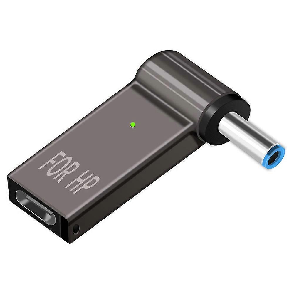 Usb-c-auf-4,5-mm-klinken-laptop-ladeadapter (usb-c-buchse Auf 4,5 X 3 Mm Klinkenstecker), 100-w-pd-ladegerät