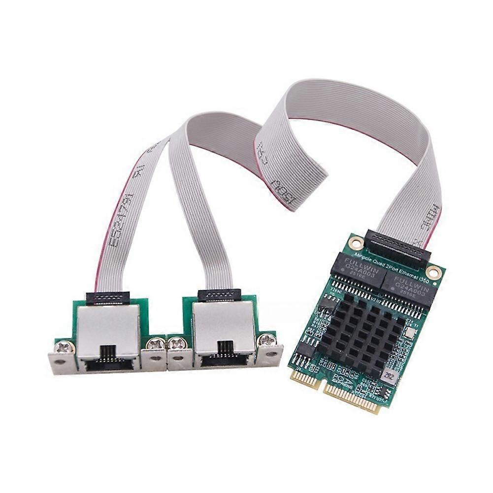 Mini-pcie-zu-dual-rj45-gigabit-ethernet-netzwerkadapter I350-am2, 2-port-kabelnetzwerkkarte Für Server (split-typ)
