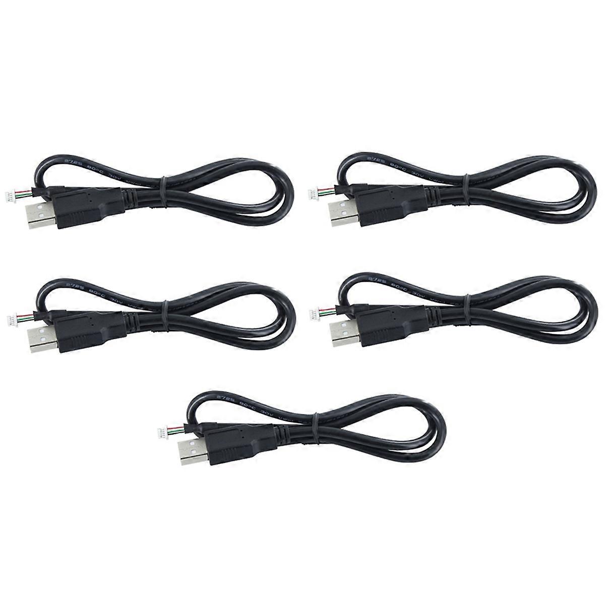 5er-pack Usb-auf-5-pin-kabel Für Kameramodule Datenverbindungskabel Für Kameramodule 5-polig, 1,0 Mm², 2 Meter