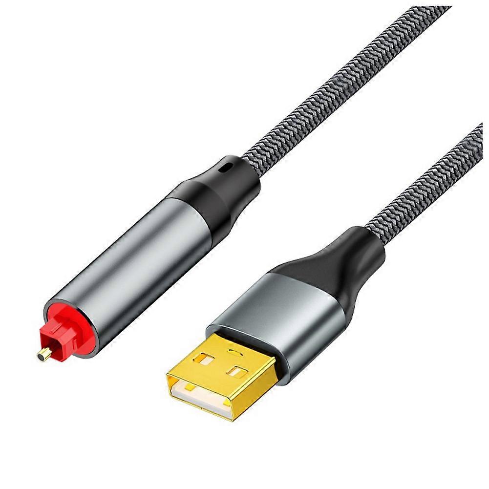 Usb-auf-optisches Audiokabel, Usb-auf-spdif-optisches Kabel, Tv-auf-soundkarten-adapterkabel, Laptop-auf-soundkarten-adapterkabel