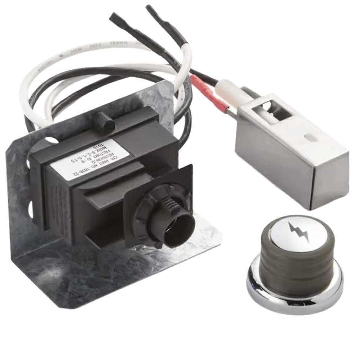 Zündset Für Gasgrills Inklusive Elektronischem Druckknopfzünder Und Keramikelektrode Für Die Modelle E-310 Und E-320