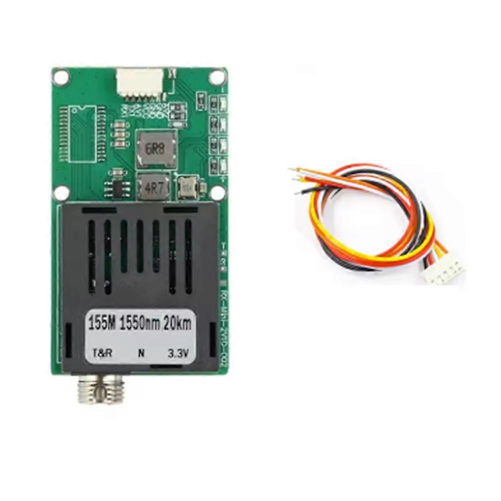Singlemode-faserkonverter Fc/upc Rx 1550 Nm, 1 Videokanal + Uart, Ttl Und Sbus Zu Optischem Controller 0-20 Km