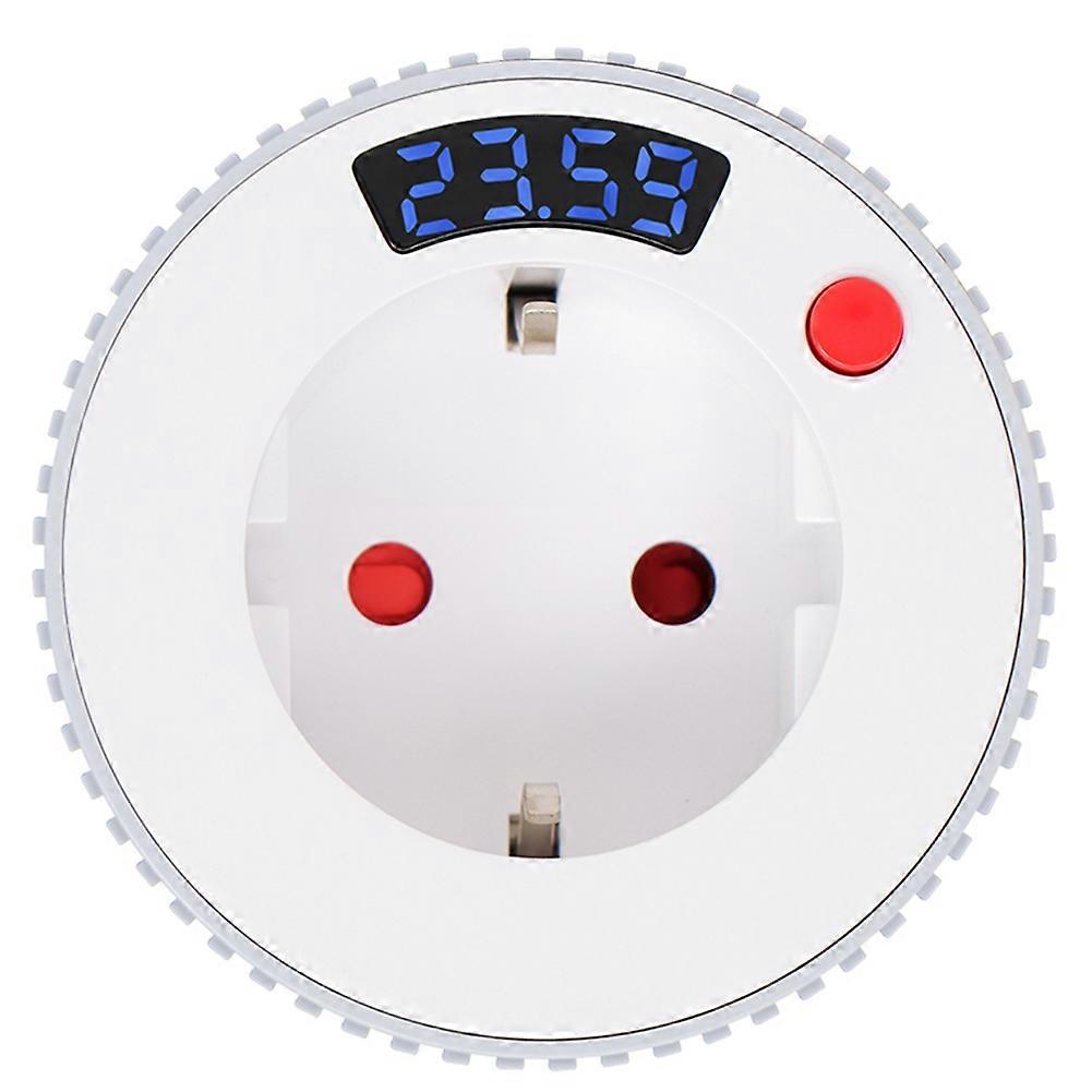 Digitaler Ein-schalter-timer Mit Digitalanzeige Und Countdown Von 15 Minuten Bis 24 Stunden, Kompatibel Mit Allen Europäischen Haushaltssteckern.