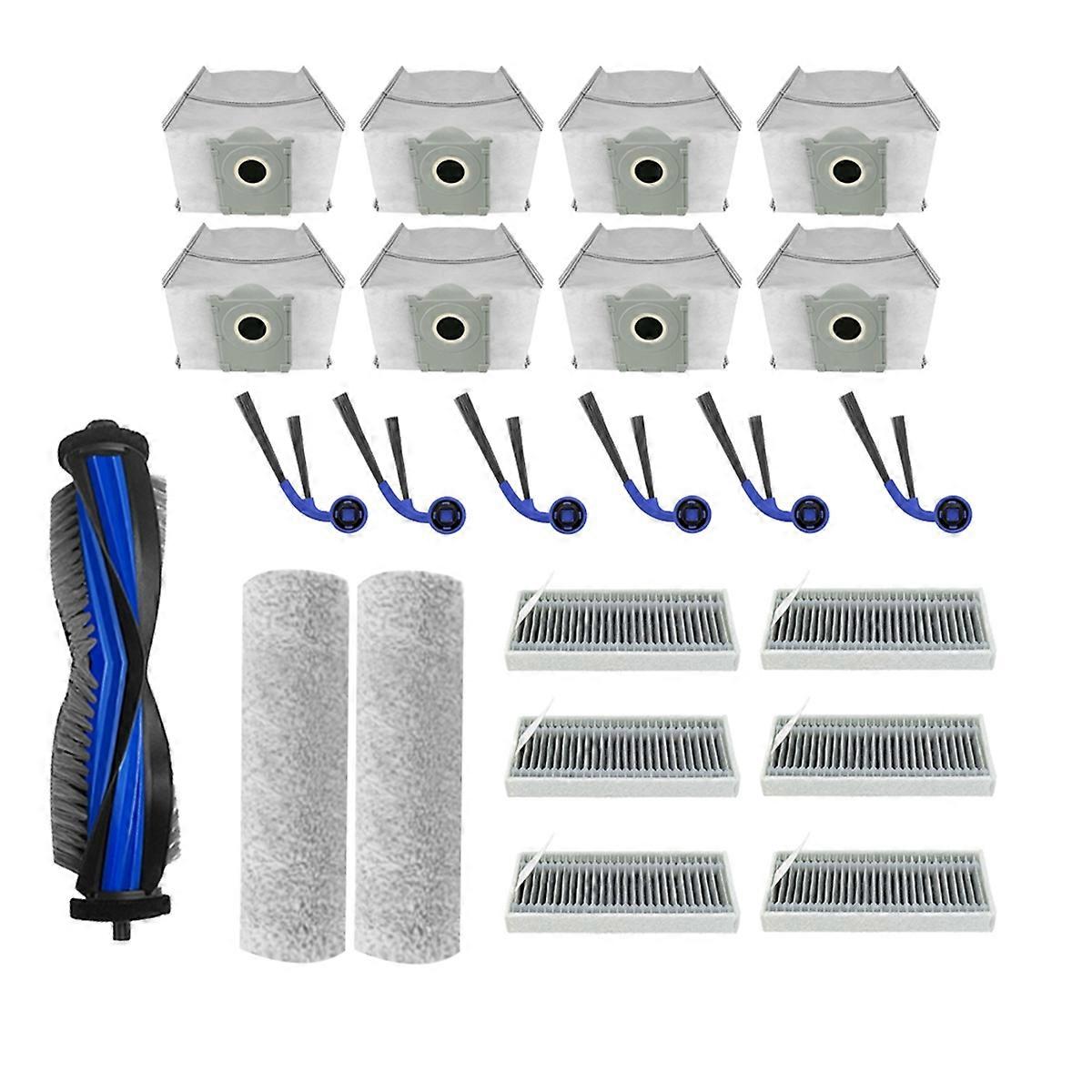 23-teiliges Set Für Deeboot T80 Pro Omni / T80 Omni / M14 Plus Staubsauger: Walze, Seitenbürste, Filter, Reinigungstuch Und Staubbeutel