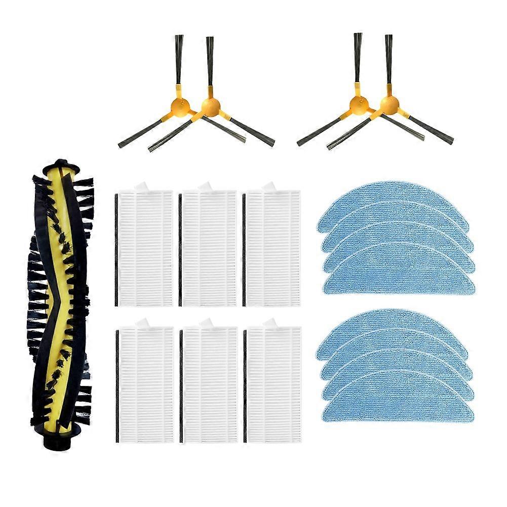 Packung Mit 19 Filtern Für Die Hauptbürste Und Den Wischmopp Der Mamibot Staubsauger Exvac650 Platinum / Exvac660 Platinum / Exvac680s / Exvac880