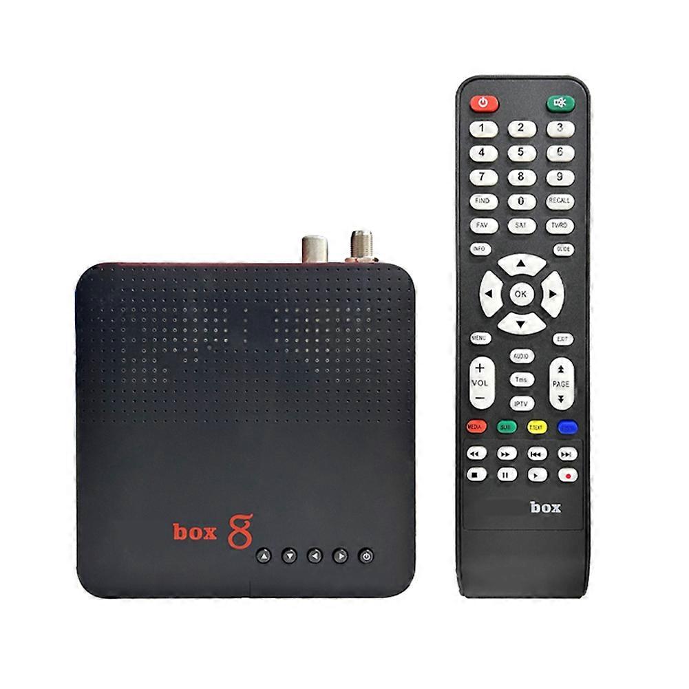 Hellobox 8 Satellitenreceiver Mit Integriertem Wlan, Auto-powervu Dvb-s2 S2x T2/c H.265 Hevc Für Unterbrechungsfreies Streaming (eu)