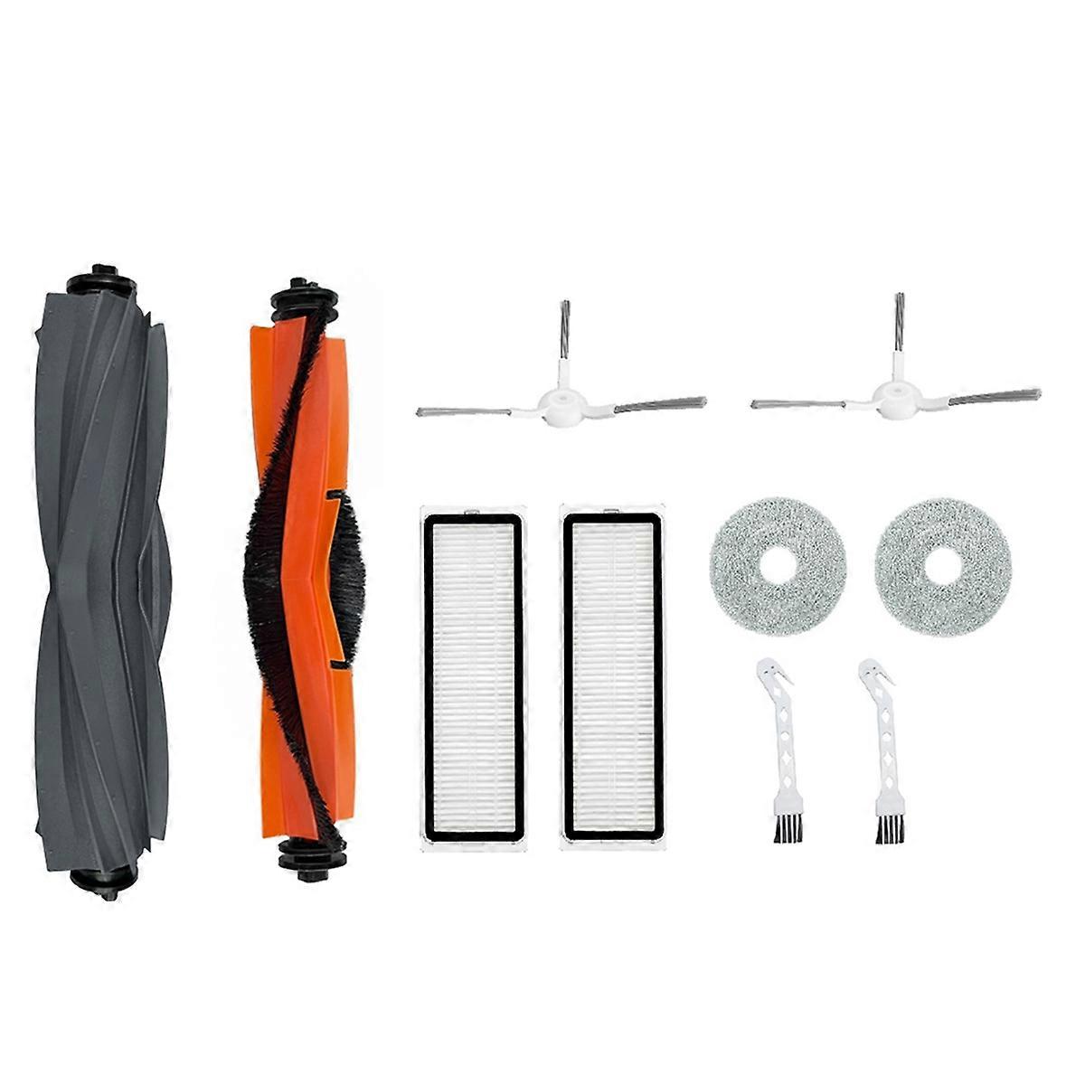 Zubehör Für Den Saugroboter L10s Ultra: Hauptbürste, Filter, Ersatztuch, Bürste.