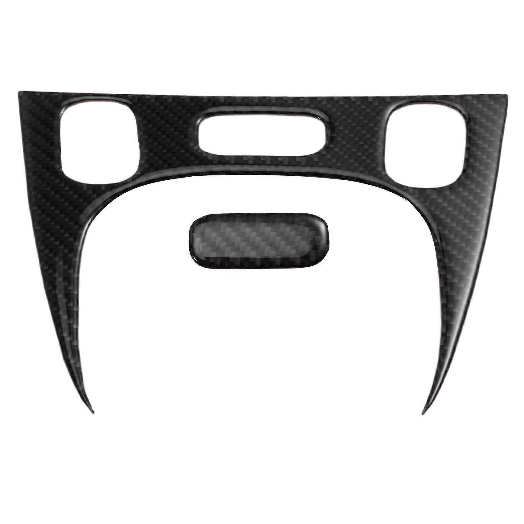 Flexibler Aufkleber Aus Echtem Carbon Für Die Schaltkulisse Im Innenraum Des Fiat Panda 169 319 (2013–2024).