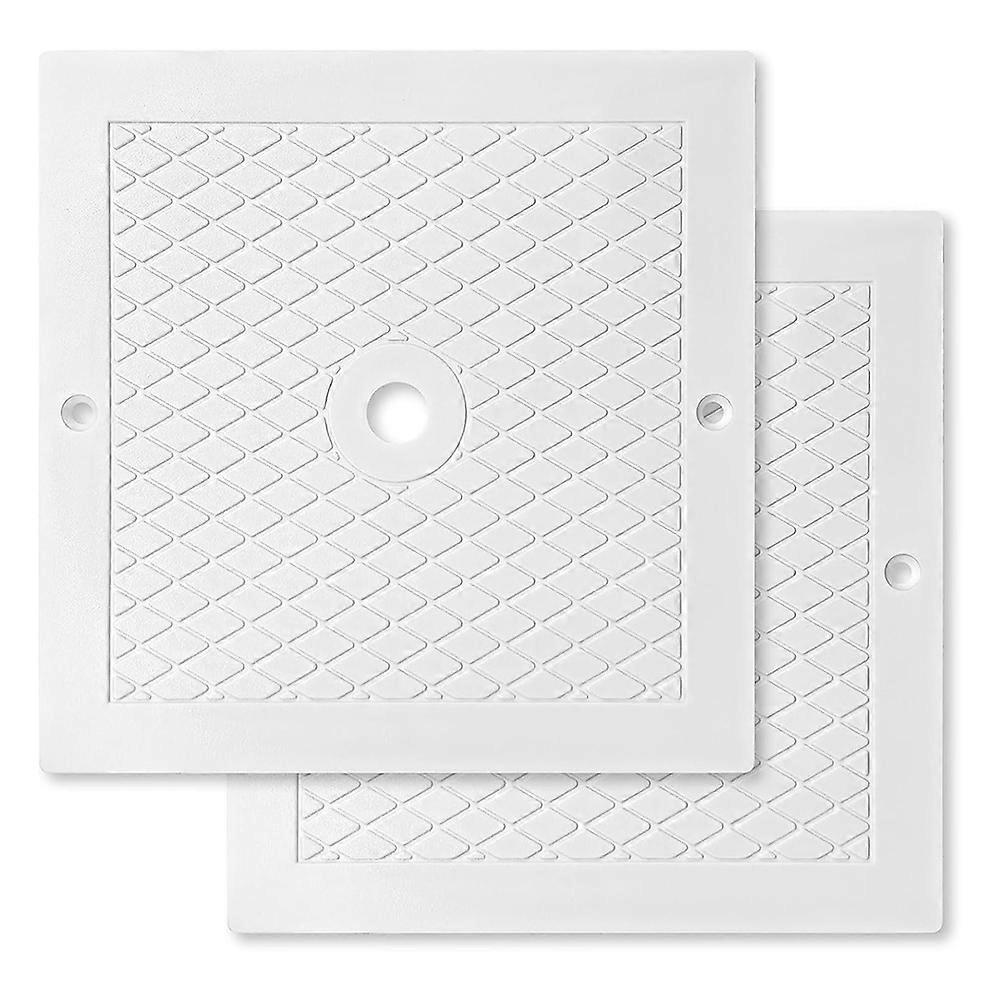 Ersatzabdeckung/deckel Für 25 Cm (10 Zoll) Poolskimmer, Kompatibel Mit Den Modellen Spx1082e, Sp082, 1083 Und 1084 (quadratischer Skimmerkorb, 2er-pack)