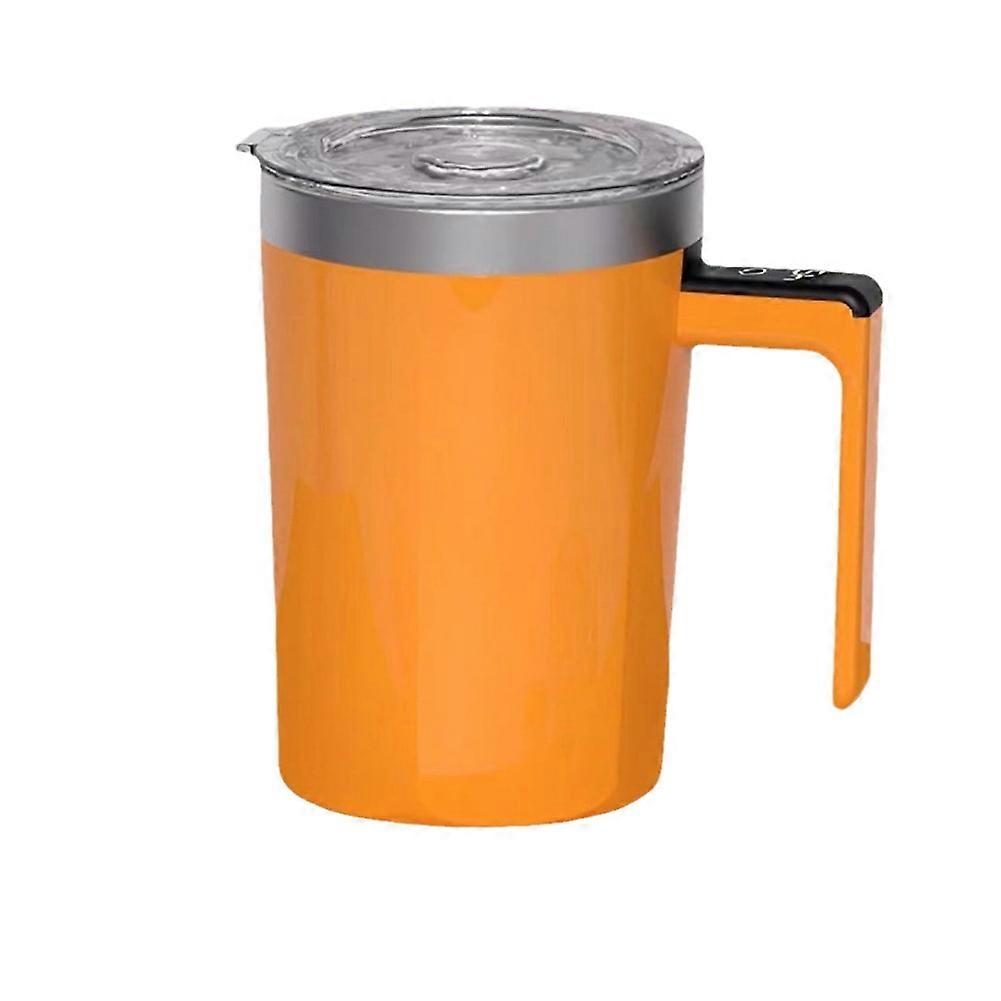 400-ml-kaffeebecher Mit Led-temperaturanzeige, Aus Edelstahl, Mit Magnetischem Und Rotierendem Rührwerk.