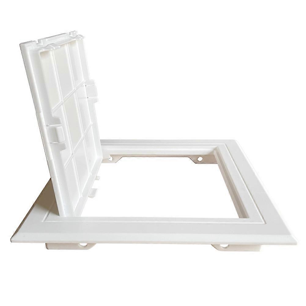 Pvc-inspektionsluken-abdeckplatte Für Abflussrohre Mit Doppelseitigem Klebeband, Geeignet Für Öffnungen Von 350 Mm X 350 Mm.