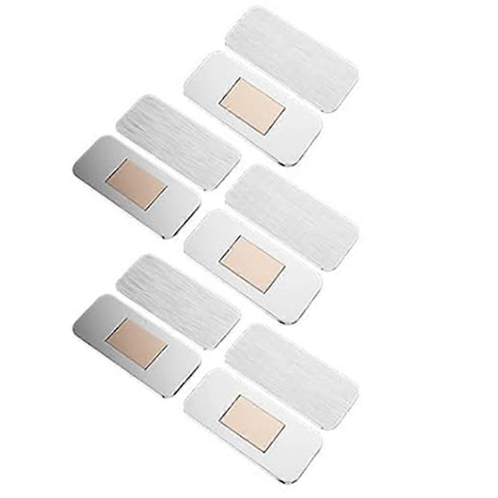 Ultradünne Magnetverschlüsse Für Schranktüren, Edelstahl Mit Klebstoff, Einfache Montage (10er-packung).