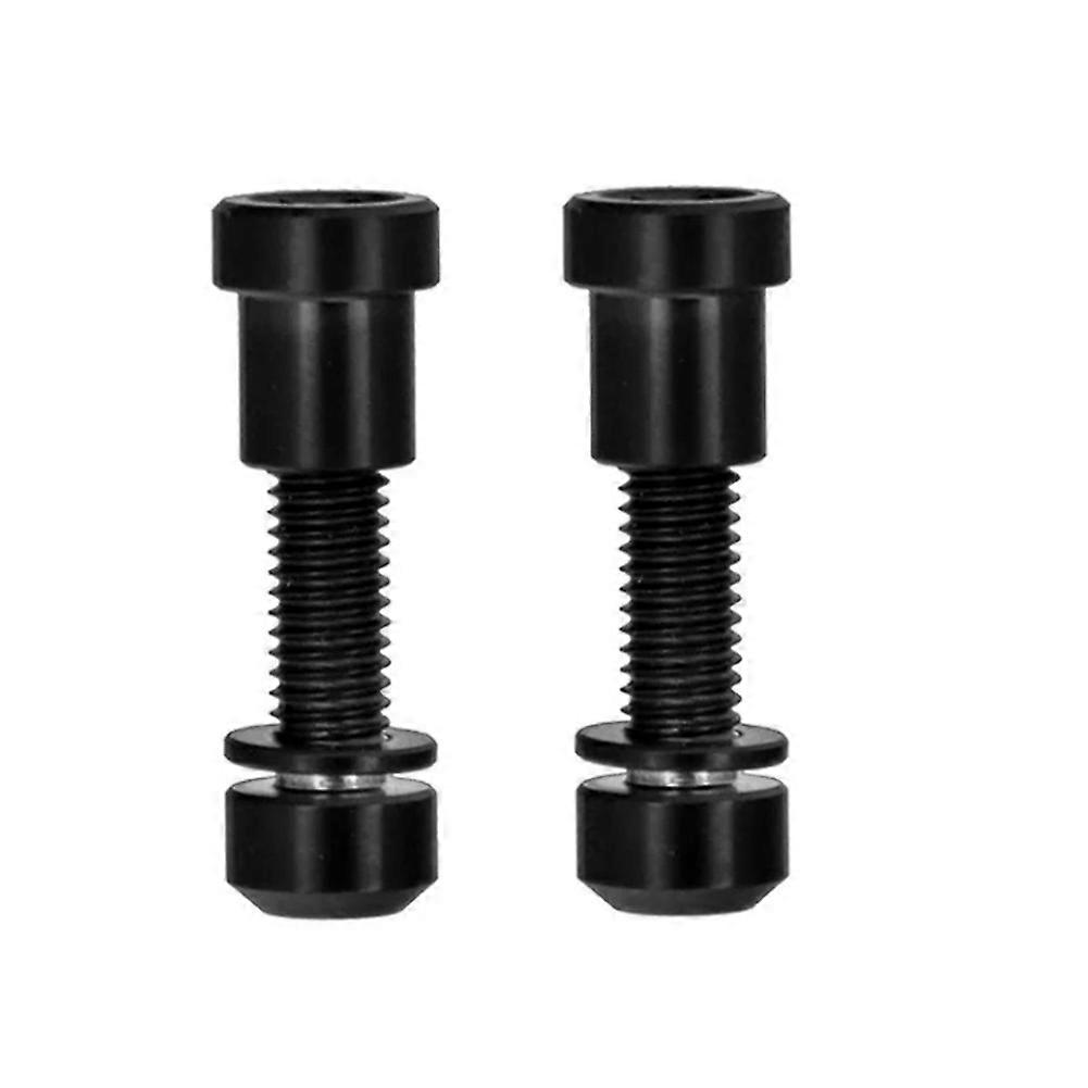 M5x18 Mm Vorbauschraube Aus Titanlegierung Mit Unterlegscheibe, Für Rennradlenker, Schwarz.