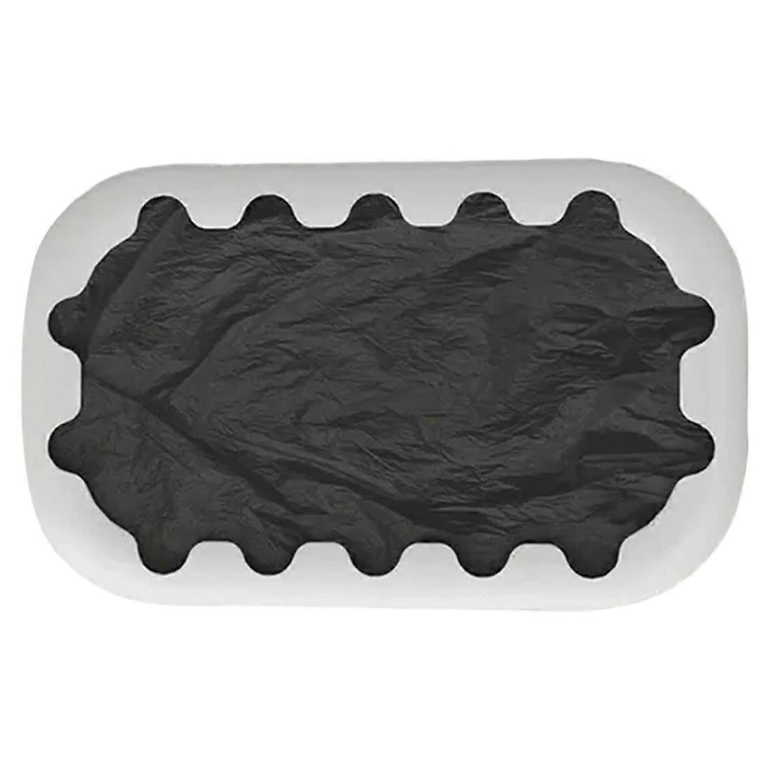 Verstärkte Und Reißfeste Automatische Müllbeutel, Schwarz, 6er-packung.