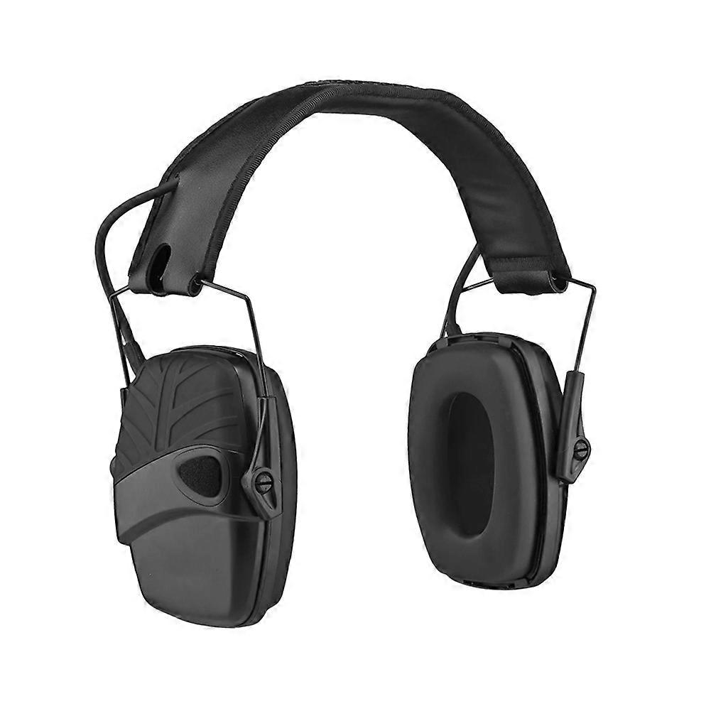 Impact Hearing Elektronische Geräuschunterdrückende Kopfhörer, Ideal Für Outdoor-sportarten, Schwarz.
