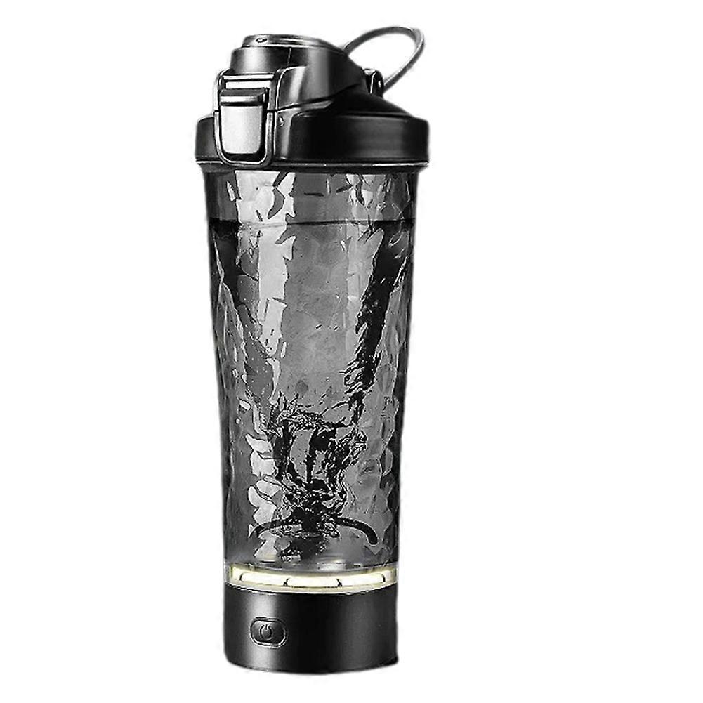 Automatischer Elektrischer Proteinpulver-mixbecher Für Protein-latte, Protein-wasserflasche, Küchenzubehör, Schwarz