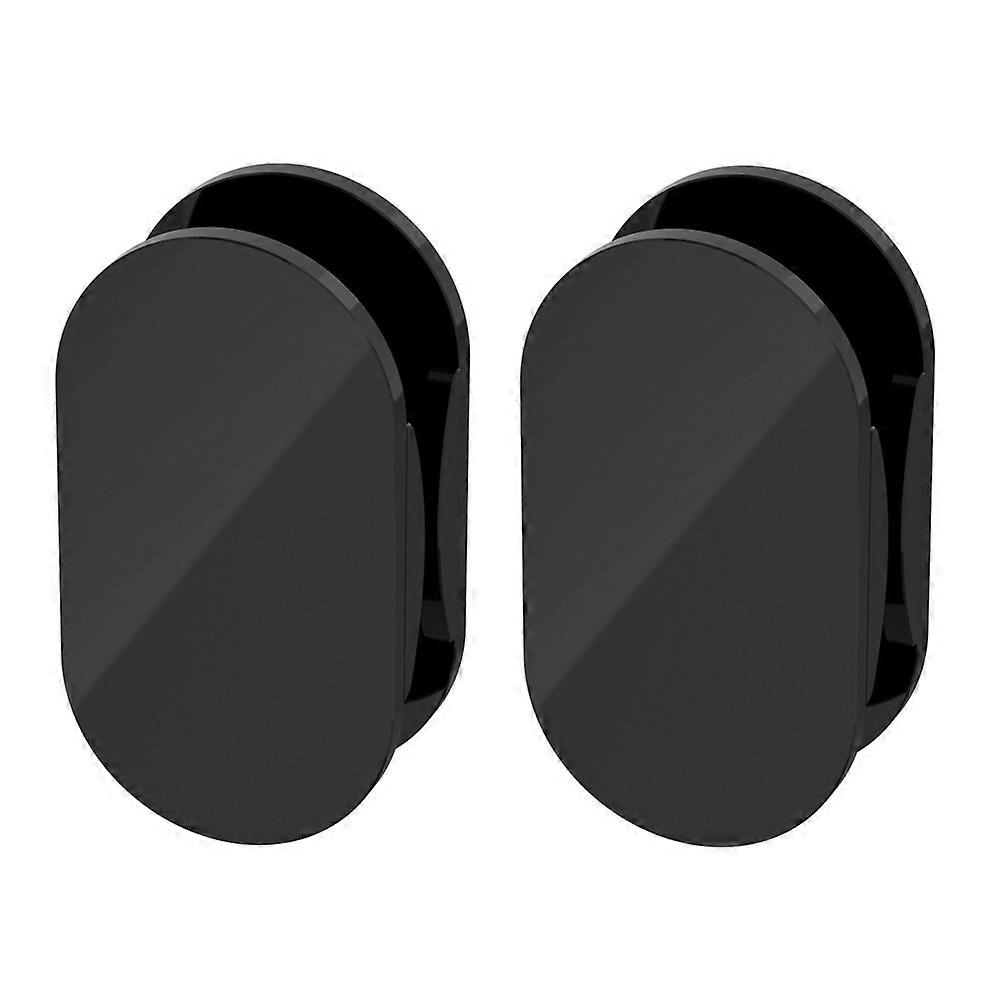 Set Mit 2 Universellen, Selbstklebenden Usb-kabelaufwicklern Aus Acryl, Vielseitige Kabelorganisatoren Und -halter, Kompatibel Mit 1-meter-kabeln, Schwarz