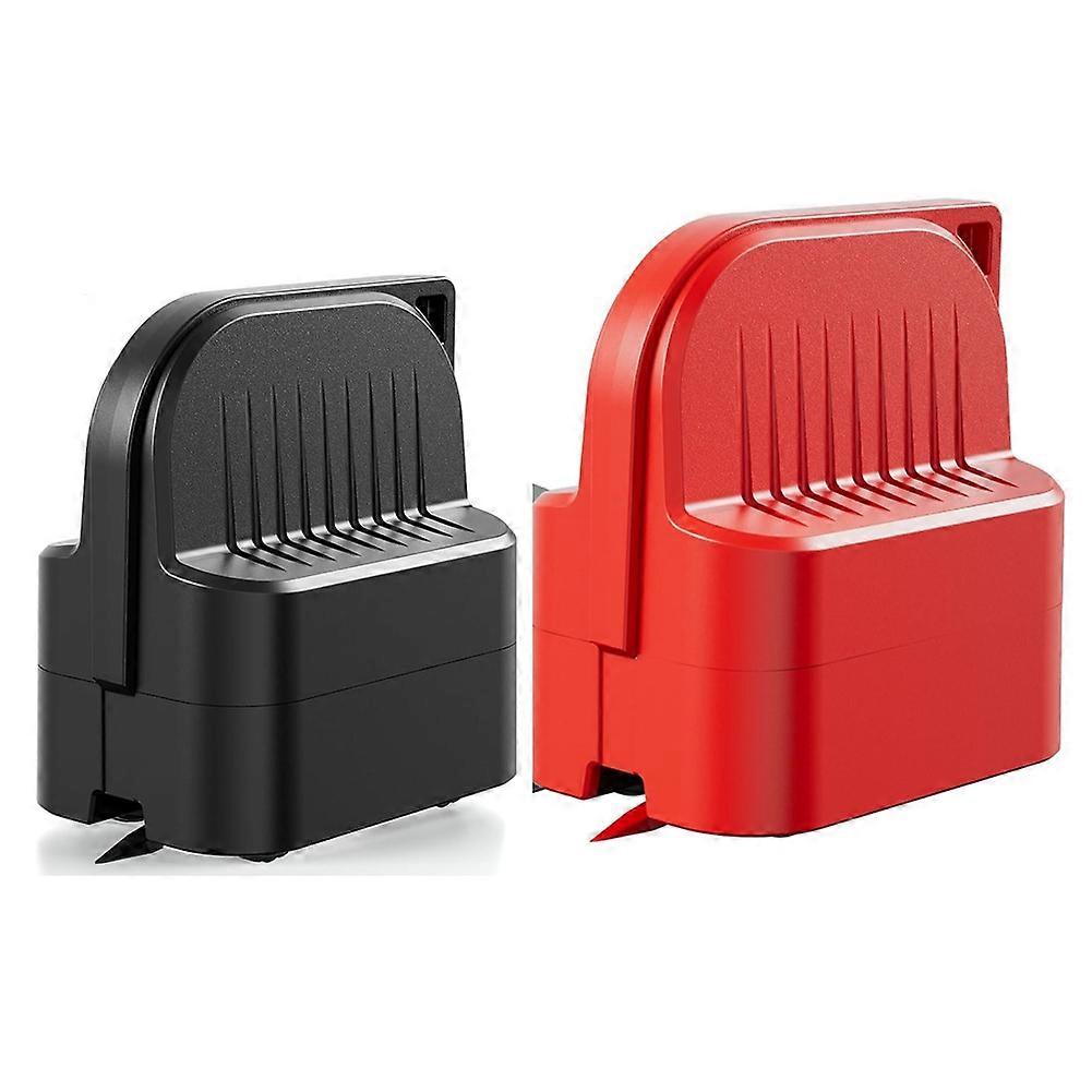 Set Mit 2 Geschenkpapierschneidern, Kompaktes 4-rad-werkzeug Zum Schneiden Von Weihnachtsgeschenkpapierrollen (schwarz Und Rot).