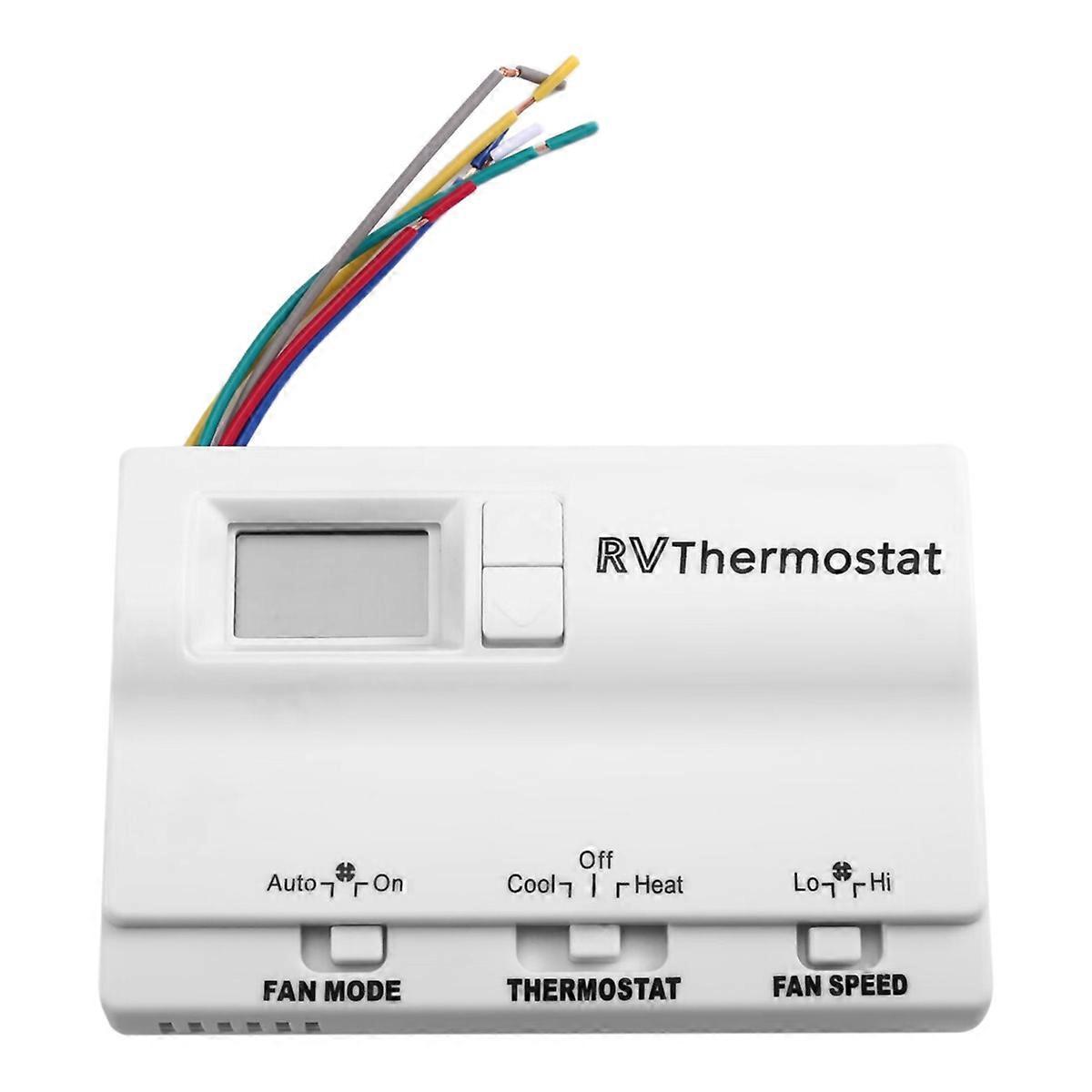 Wandmontierter Heizungs- Und Klimaanlagenthermostat Für Wohnmobile, Thermostatschalter, Klimaanlagenthermostat 8330d3351 Für Wohnmobile, Weiß