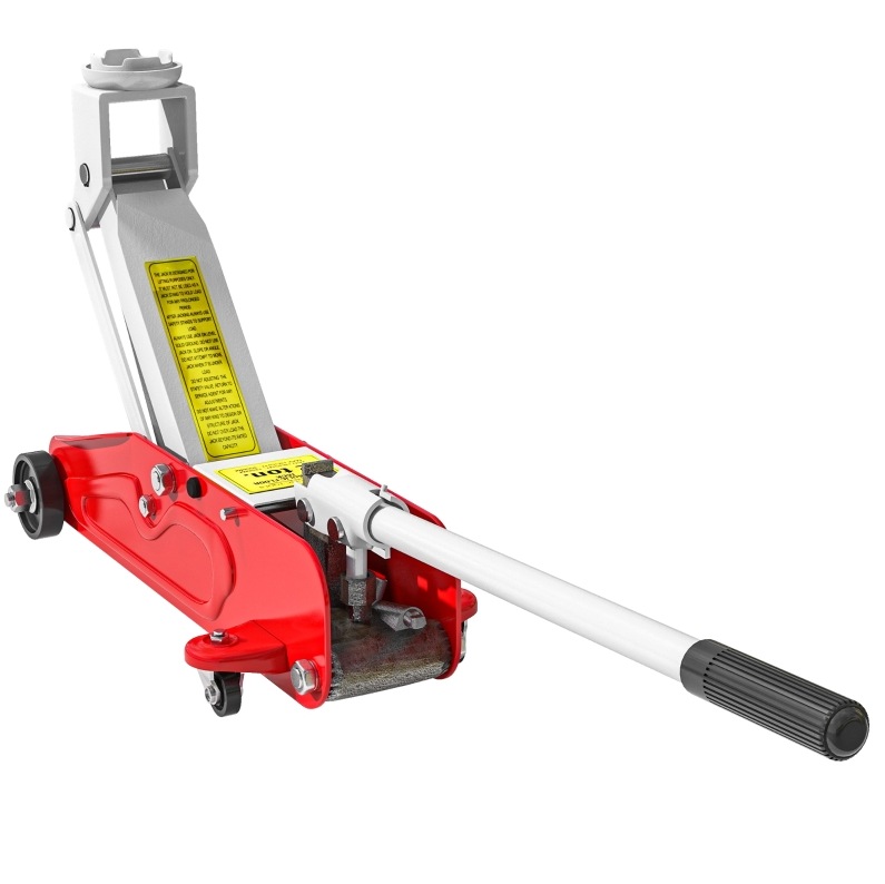Kompakter Hydraulikwagenheber Aus Stahl 2 T 12-30 Cm Rot
