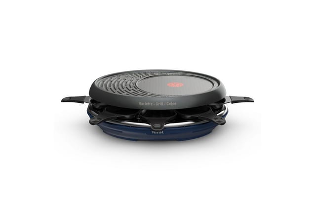 Tefal RE3104 Raclette 3in1, schwarz/blau