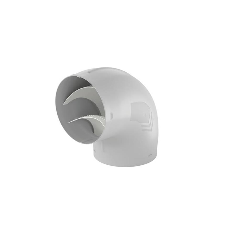 Naber Compair System Ø 150 Prime P-rbv 150 Rohrbogen 90°, Hellgrau
