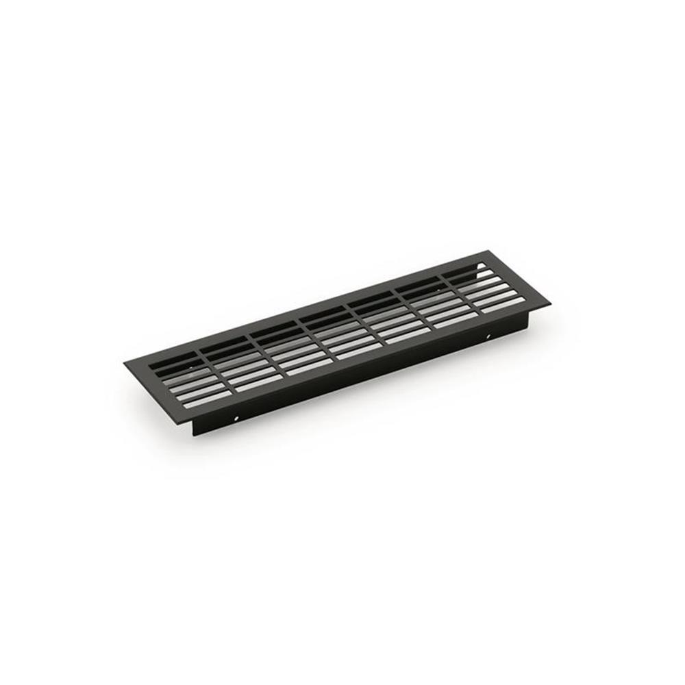 Naber Lüftungsgitter 1, 250 X 70 Mm, Schwarz Matt