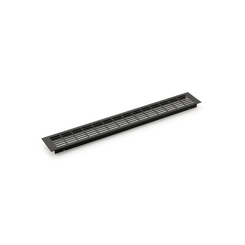 Naber Lüftungsgitter 1, 500 X 70 Mm, Schwarz Matt