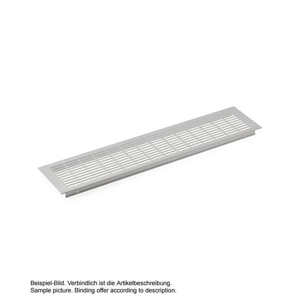 Naber Lüftungsgitter 2, 500 X 110 Mm, Schwarz Matt