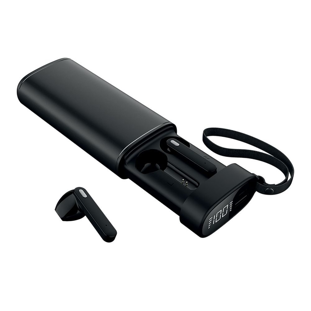 Nabo In-ear Ohrhörer X-sound T Power, Inkl. Mikrofon, Schwarz