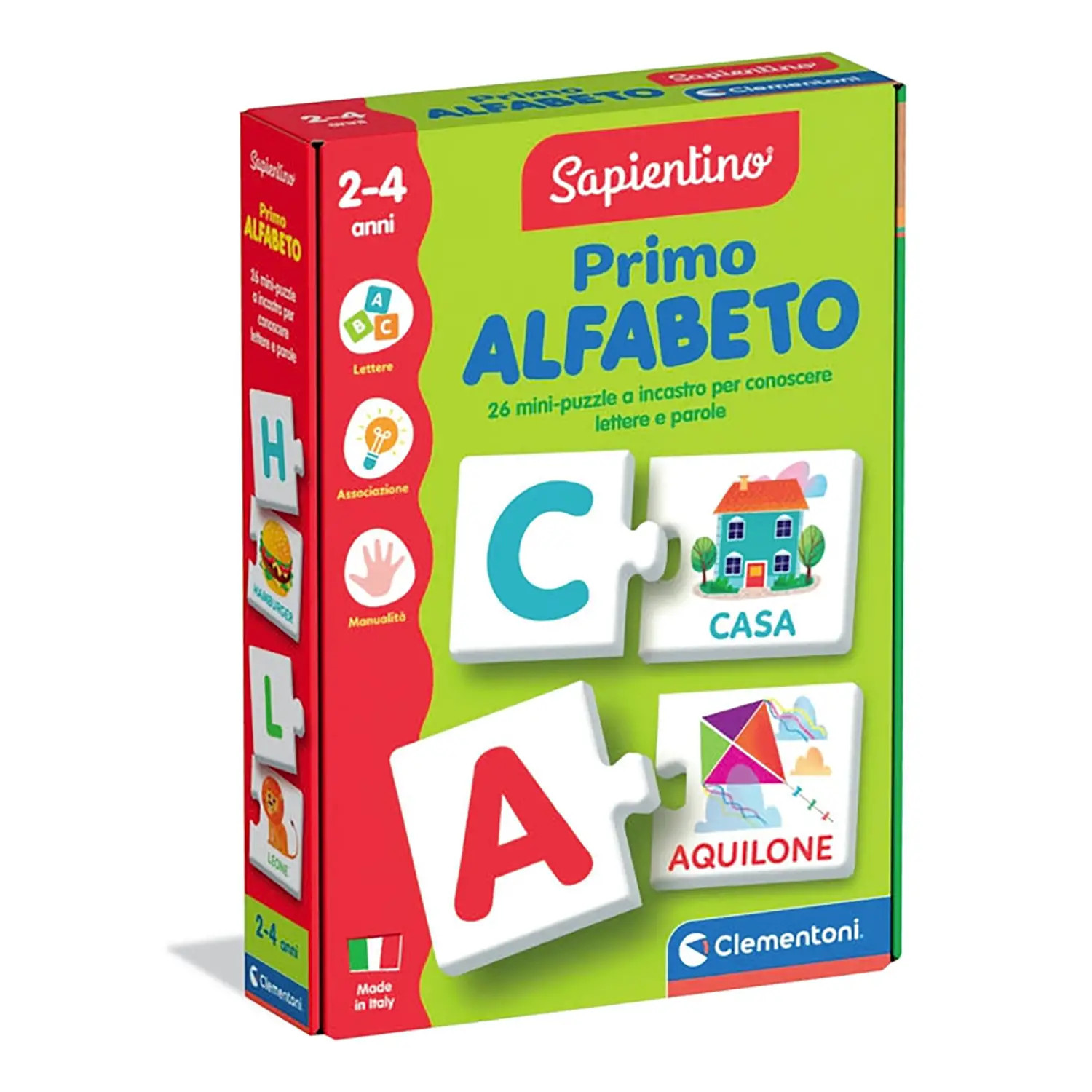 Clementoni Erstes Alphabet Sapientino 16839